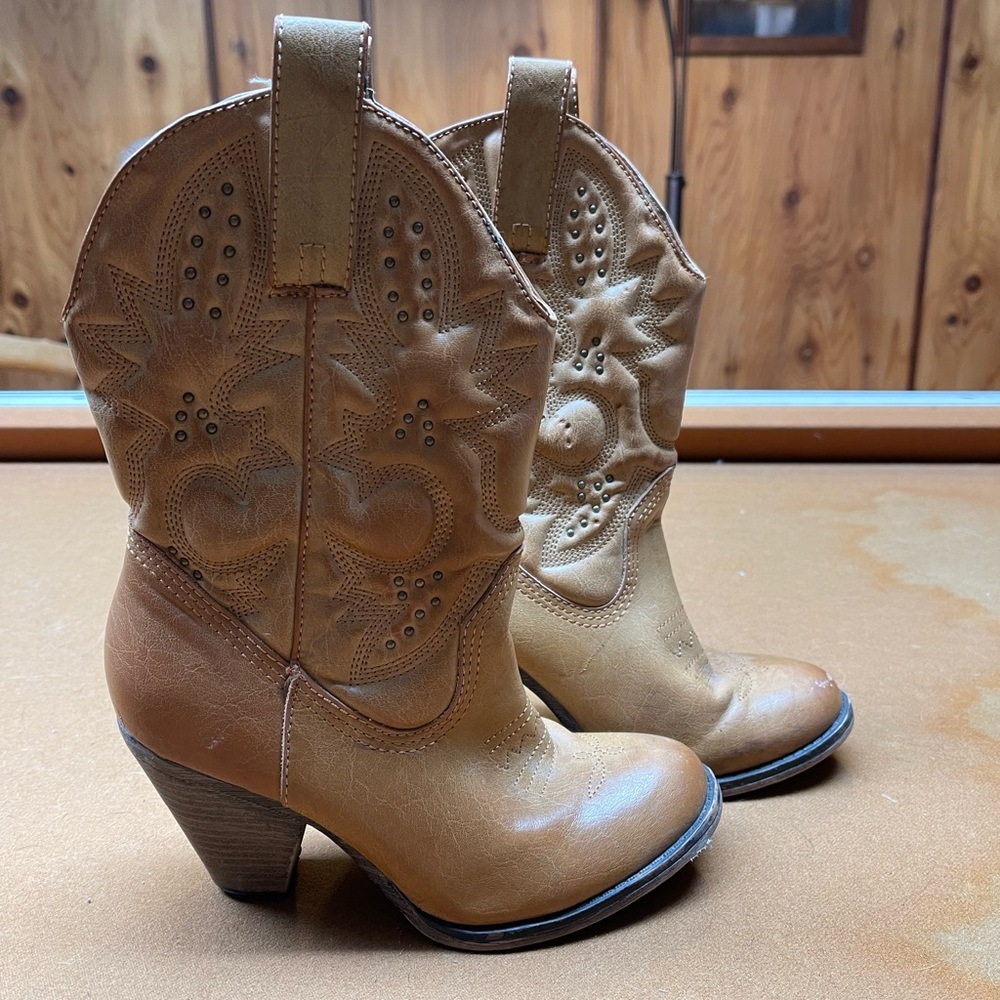 Heeled Cowboy Boots